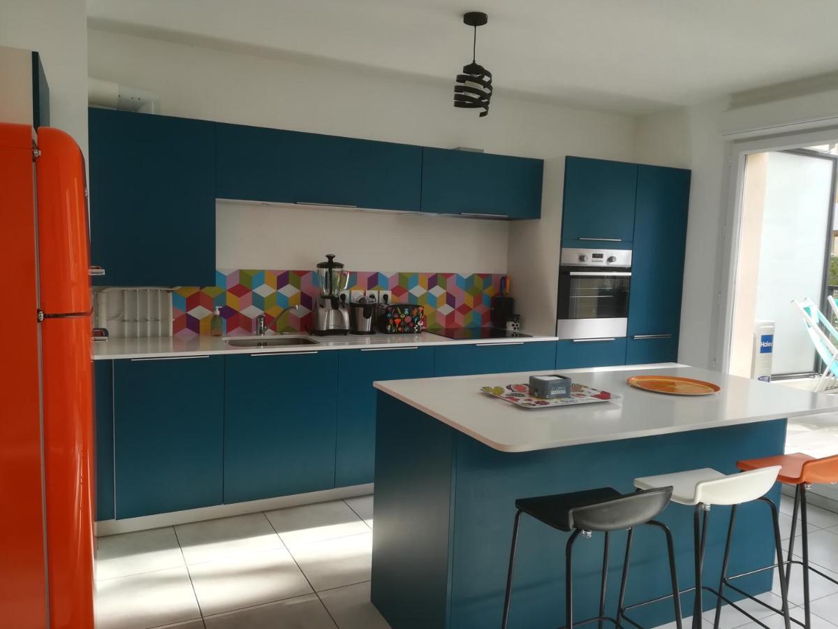 Bel Appartement Avec Terrasse - Plage De Carro A Pied Martigues Kültér fotó