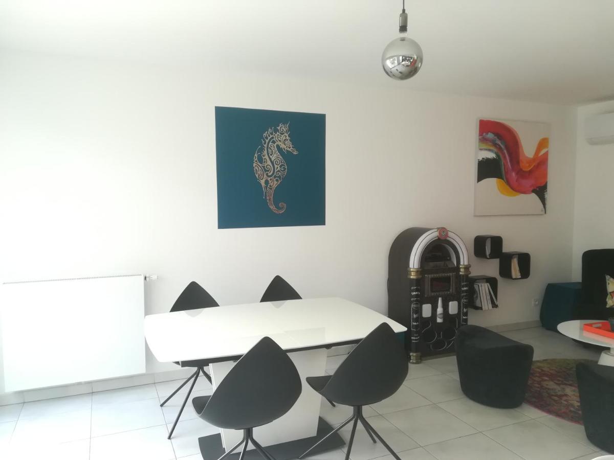 Bel Appartement Avec Terrasse - Plage De Carro A Pied Martigues Kültér fotó