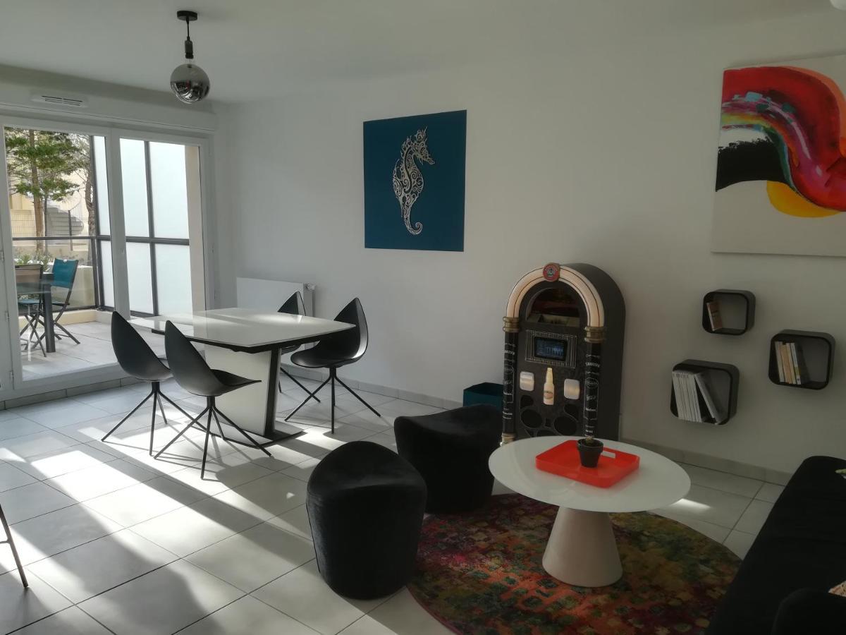 Bel Appartement Avec Terrasse - Plage De Carro A Pied Martigues Kültér fotó